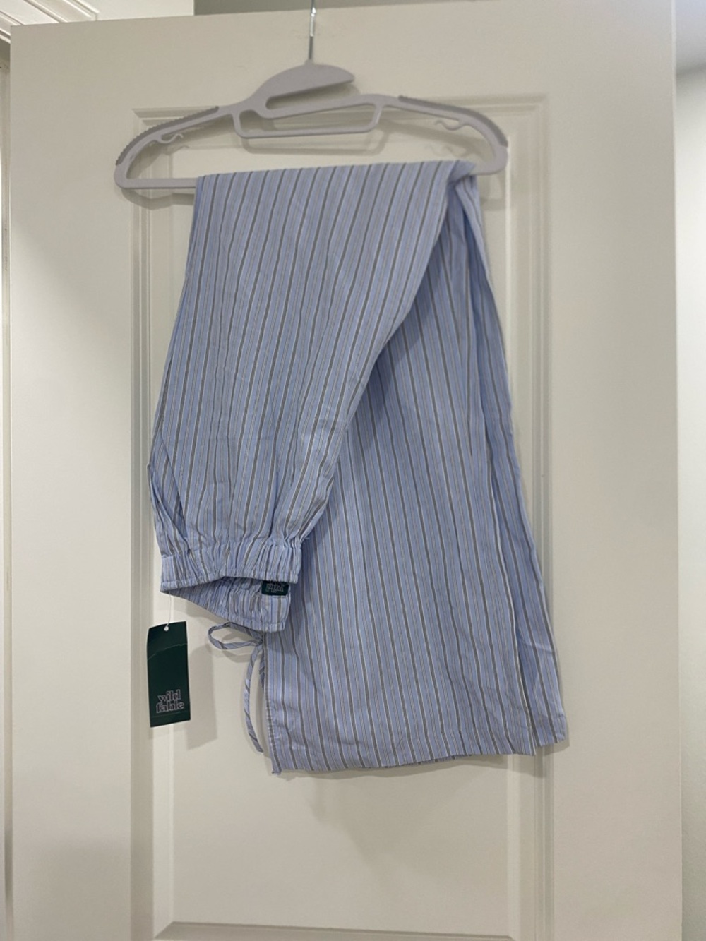 wild fable Light Blue Striped Lounge Pants